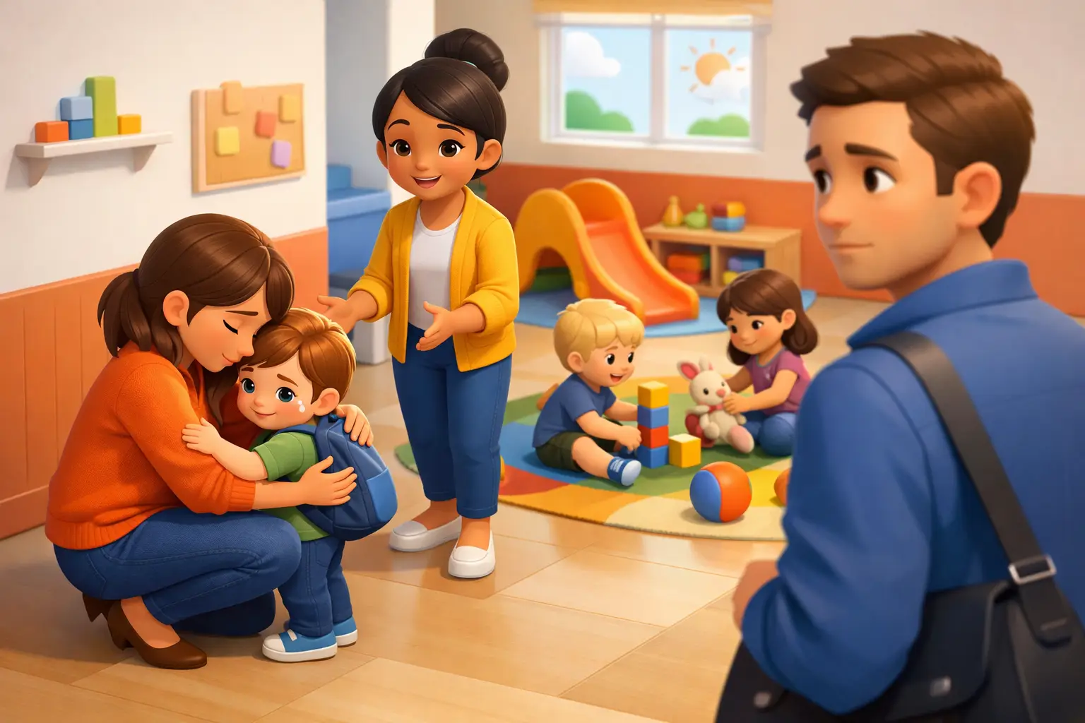 How to Manage Daycare Separation Anxiety Gently